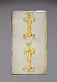 Playing Cards, Michael Frömmer (German, born 1584, master 1612), Parcel-gilt silver, German, Augsburg