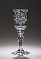 Wineglass, Glass, Southern German