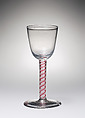 Port glass, Glass, Dutch or Flemish