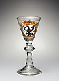 Wineglass, Glass, German, Brandenburg