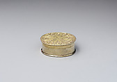 Box with cover, Silver, German, probably Augsburg