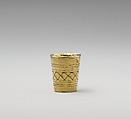 Miniature beaker, Silver, German, probably Augsburg