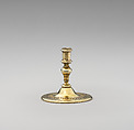 Miniature candlestick, Silver, German, probably Augsburg