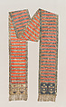 Sash, Silk and metal thread, Polish