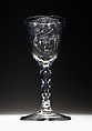 Wineglass, David Wolff  Dutch, Glass, Dutch, The Hague