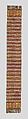 Sash, Silk and metal thread, Polish