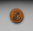 Bust of a man, Boxwood, German