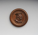 Bust of a man, Boxwood, German