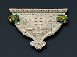 Architectural bracket, Giovanni della Robbia , and Workshop Italian, Glazed terracotta, Italian, Florence