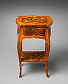 Small rectangular table, Johann Friedrich Spindler German, Tulipwood and purplewood, German, Bayreuth or Berlin