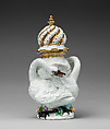 Sugar caster (part of a service), Meissen Manufactory German, Hard-paste porcelain, German, Meissen