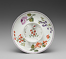Saucer, Vienna, Hard-paste porcelain, Austrian, Vienna