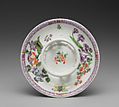 Saucer, Vienna, Hard-paste porcelain, Austrian, Vienna