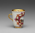 Cup and saucer, Meissen Manufactory German, Hard-paste porcelain, German, Meissen