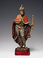 A King, possibly the Emperor Saint Henry, Joseph Götsch, Polychromed and gilded wood, German, Bavaria