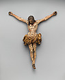 Corpus, Limewood, polychromed, probably German, Bavarian