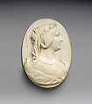 Portrait of a Lady, Norbert Michael Schrödl Austrian, Ivory, German