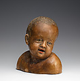 Wax model for the bust of a child, Meissen Manufactory German, Wax, German, Meissen