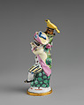 Boy flautist, Saint James&#39;s Factory (British, ca. 1748/49–1760), Soft-paste porcelain, British, London