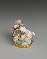 Shepherd boy, Chelsea Porcelain Manufactory (British, 1745–1784, Gold Anchor Period, 1759–69), Soft-paste porcelain, British, Chelsea