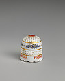 Thimble, Soft-paste porcelain, French