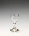 Wineglass, Glass, probably British