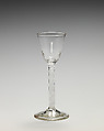 Wineglass, Glass, British, probably Bristol
