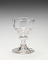 Sweetmeat glass (one of a pair), Glass, British