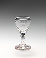 Cordial glass, Glass, British