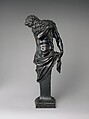 Male term figure, Said to be by Annibale Fontana (Italian, 1540–1587), Bronze, Italy or France