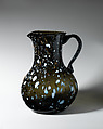 Jug, Glass, British, Nailsea
