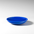 Saucer, Glass, British, probably Bristol