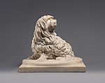 Shock Dog (nickname for a dog of the Maltese breed), Anne Seymour Damer (British, Coombe Bank, Sevenoaks, Kent 1748–1828 London), Carrara marble, British