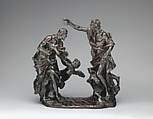 Baptism of Christ, After a model by Alessandro Algardi (Italian, Bologna 1598–1654 Rome), Bronze, Italian, Rome