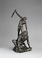 David and Goliath, Workshop of Francesco Fanelli (Italian, born Florence 1577, active Genoa (1605–30) and England (1632–39)), Bronze, England, composition modeled in the 1630s