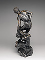 Renaissance-style statuette group of Victory of Virtue over Vice, Bronze, possibly Italian