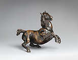 Rearing horse, Bronze, probably Italian