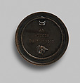 Portrait of Antonio Canova (1757–1822), Medalist: Francesco Putinati (Italian, Milan or Verona ca. 1775–1848 Milan), Bronze, Italian, Milan