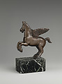 Pegasus, Bronze, later marble base, Northern Italian