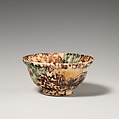 Bowl, Whieldon type, Glazed earthenware, British, Staffordshire