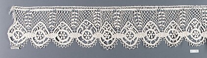 Edging, Bobbin lace, French, Cluny