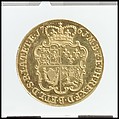 Proof guinea of George III, Richard Yeo (British, ca. 1720–1779 London), Gold, British