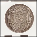 William IV proof crown, William Wyon (British, Birmingham 1795–1851 Brighton), Silver, British