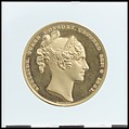 Coronation of William IV, William Wyon (British, Birmingham 1795–1851 Brighton), Gold, British