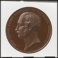 Prince Albert, President of the Royal Commission for the Great Exhibition, Medalist: William Wyon (British, Birmingham 1795–1851 Brighton), Bronze, British
