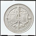 Marriage of Victoria and Albert, Benjamin Wyon (British, London 1802–1858 London), Silver, British