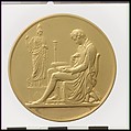 Queen Victoria (1819–1901), with poet on reverse, Medalist: William Wyon (British, Birmingham 1795–1851 Brighton), Gold, British