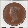 Victoria's Visit to the Corporation of London, Medalist: William Wyon (British, Birmingham 1795–1851 Brighton), Bronze, British