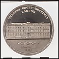 Charing Cross Hospital Medal, Benjamin Wyon (British, London 1802–1858 London), Silver, British