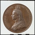 Golden Jubilee Medal of Queen Victoria, Joseph Edgar Boehm (British (born Austria), Vienna 1834–1890 London), Bronze, British